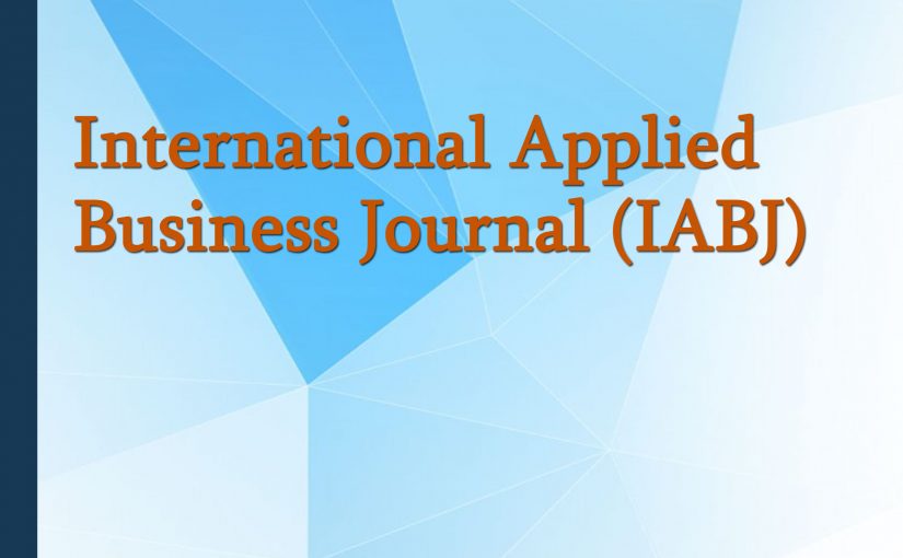 International Applied Business Journal (IABJ)